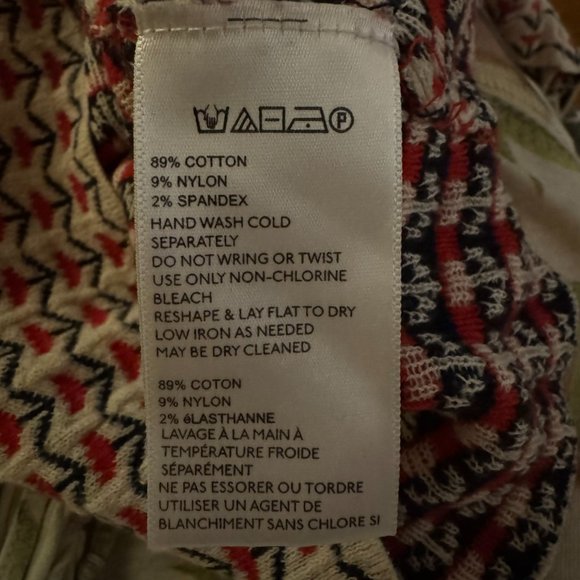 Red Patterned Polo ASO Cheryl Blossom - Picture 9 of 9